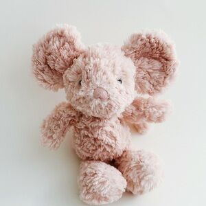 Jellycat Retired Squiggles Mouse - Pink